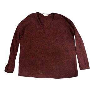 H&M Conscious Women’s Red Sweater Size L
